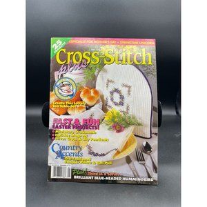 Cross-Stitch Plus May 1993 Issue Cross Stitch Patterns Magazine Length 10.75 In.
